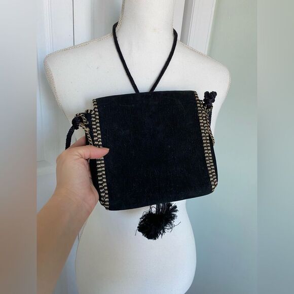 1980s Black and Gold Handbag - Picture 5 of 5